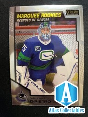 20-21 UD Opee Chee Platinum Hockey Marquee Rookie 172 Michael DiPietro